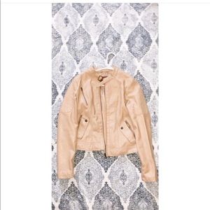 miss london faux leather jacket.